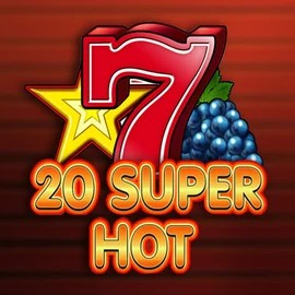 20 Super Hot slot icon by Amusnet Interactive, available at Kingbet Casino