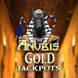 Anubis Gold Jackpots logo by Inspired Gaming at Kingbet Casino
