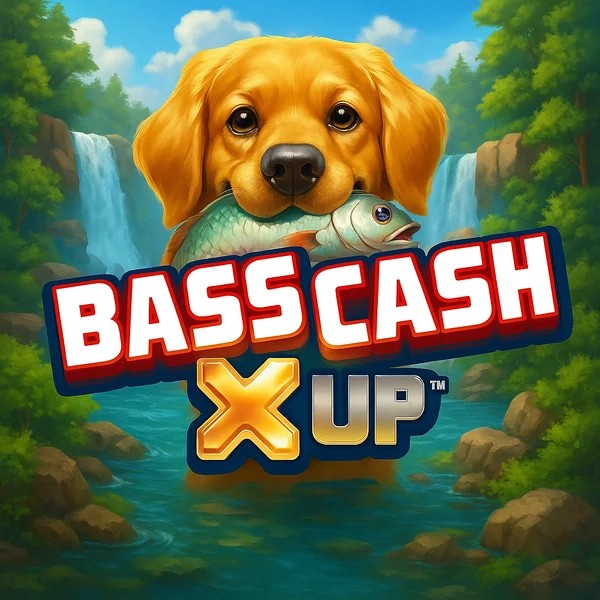 Slots logo of Bass Cash X UP from Alchemy Gaming at Kingbet Casino