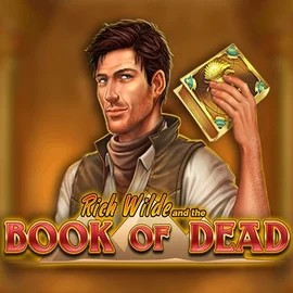 Book of Dead online game logo by Play'n GO on 3kingbets.com