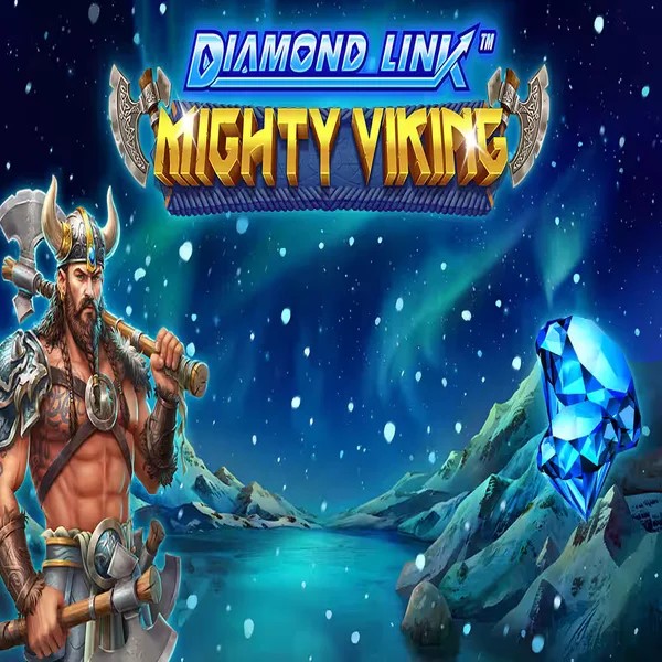 Diamond Link Mighty Viking casino game by Greentube – featured logo at Kingbet Casino
