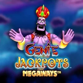 Genie Jackpots Megaways logo by Blueprint Gaming Kingbet Casino