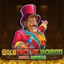 Play the Gold Factory Jackpots Mega Moolah slot by Aurum Signature Studios on Kingbet Casino
