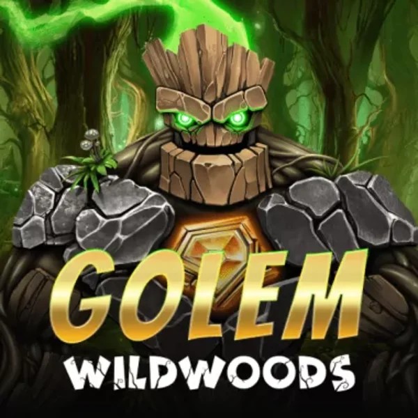 Golem Wildwoods logo by BF Games Kingbet Casino
