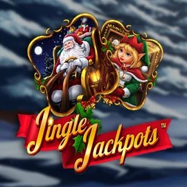 Jingle Jackpots slot icon by Dragon Gaming, available at Kingbet Casino