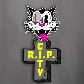 Official Slots logo: RIP City by Hacksaw Gaming at Kingbet Casino