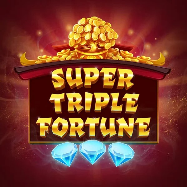 Super Triple Fortune slot logo by Greentube at Kingbet Casino