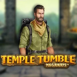 Temple Tumble Megaways slot visual from Relax Gaming available on 3kingbets.com