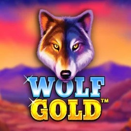 Wolf Gold logo – Slots by Pragmatic Play at Kingbet Casino