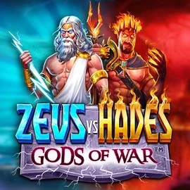 Slots logo of Zeus vs Hades: Gods of War from Pragmatic Play at Kingbet Casino